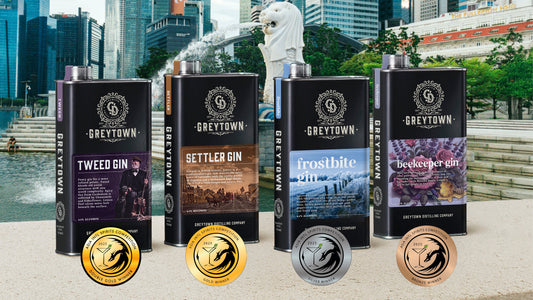 GREYTOWN GIN WINS NEW ZEALAND DISTILLERY OF THE YEAR IN SINGAPORE