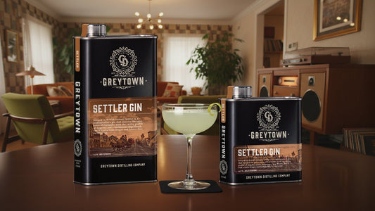 Greytown Distilling Co premium gin in 375ml and 750ml steel flasks - buy New Zealand spirits online for your best cocktail recipes