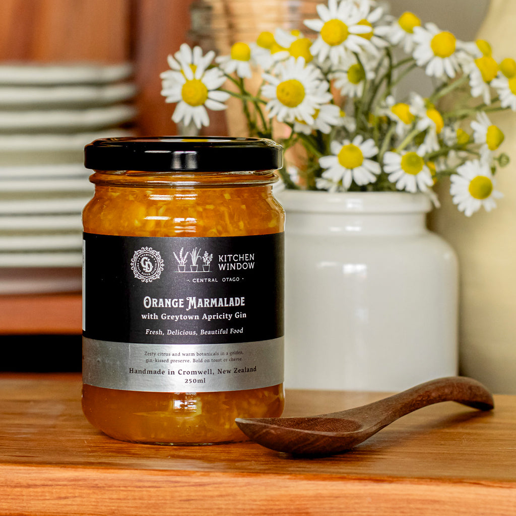 Greytown Distilling Co. Orange Marmalade with Apricity premium gin. For the best gin gifts, buy online direct from the coolest gin distillery on the planet. 