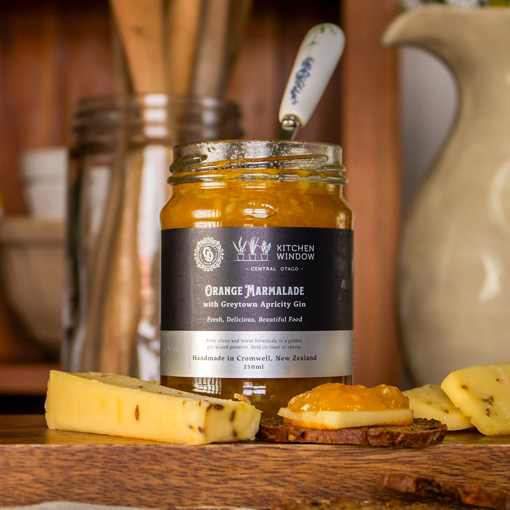 Greytown Distilling Co. Orange Marmalade with Apricity premium gin. For the best gin gifts, buy online direct from the coolest gin distillery on the planet. 