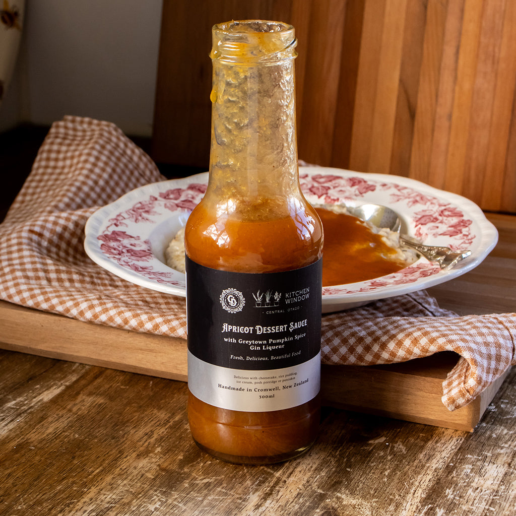 Apricot Dessert Sauce with Pumpkin Spice Gin Liqueur 300ml