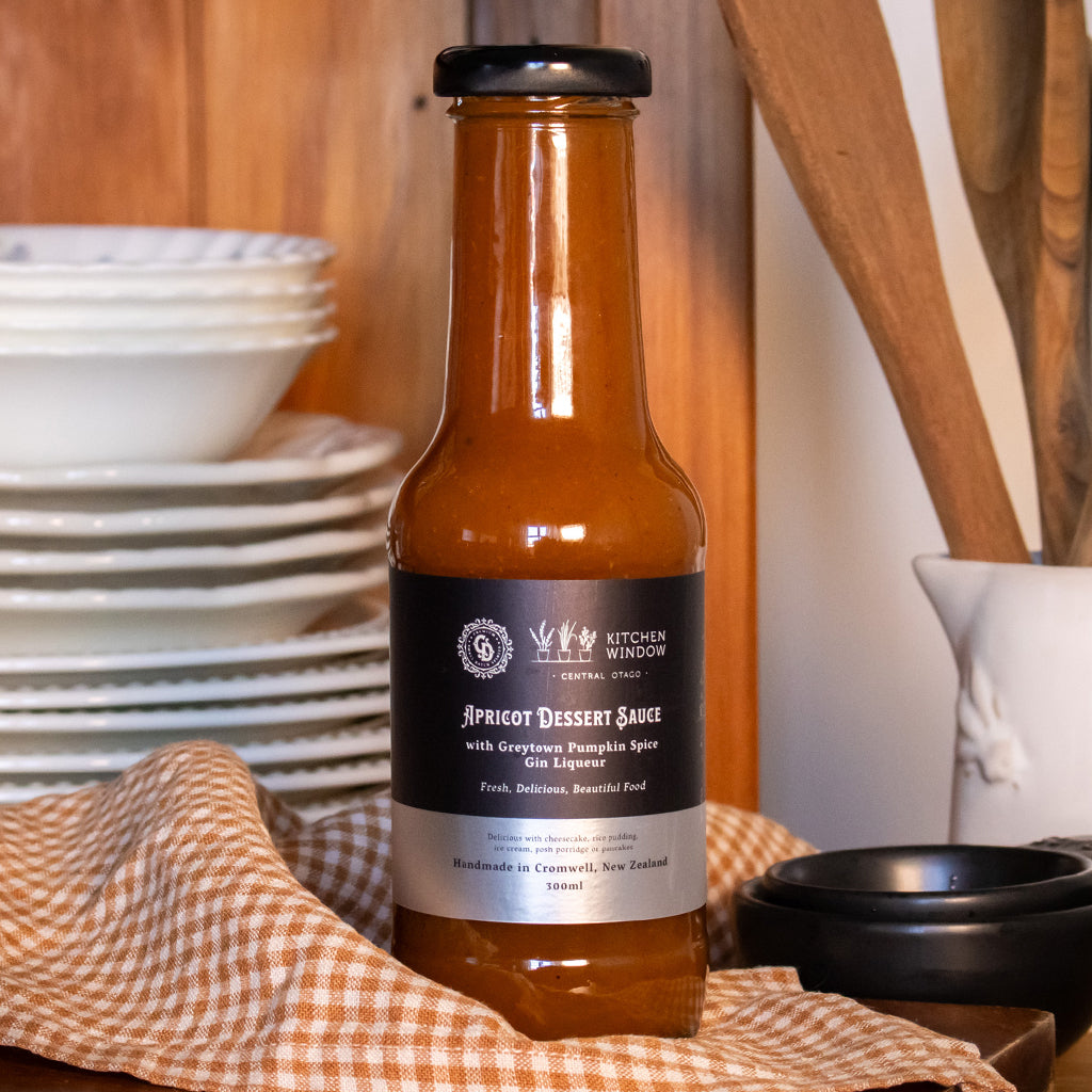 Apricot Dessert Sauce with Pumpkin Spice Gin Liqueur 300ml