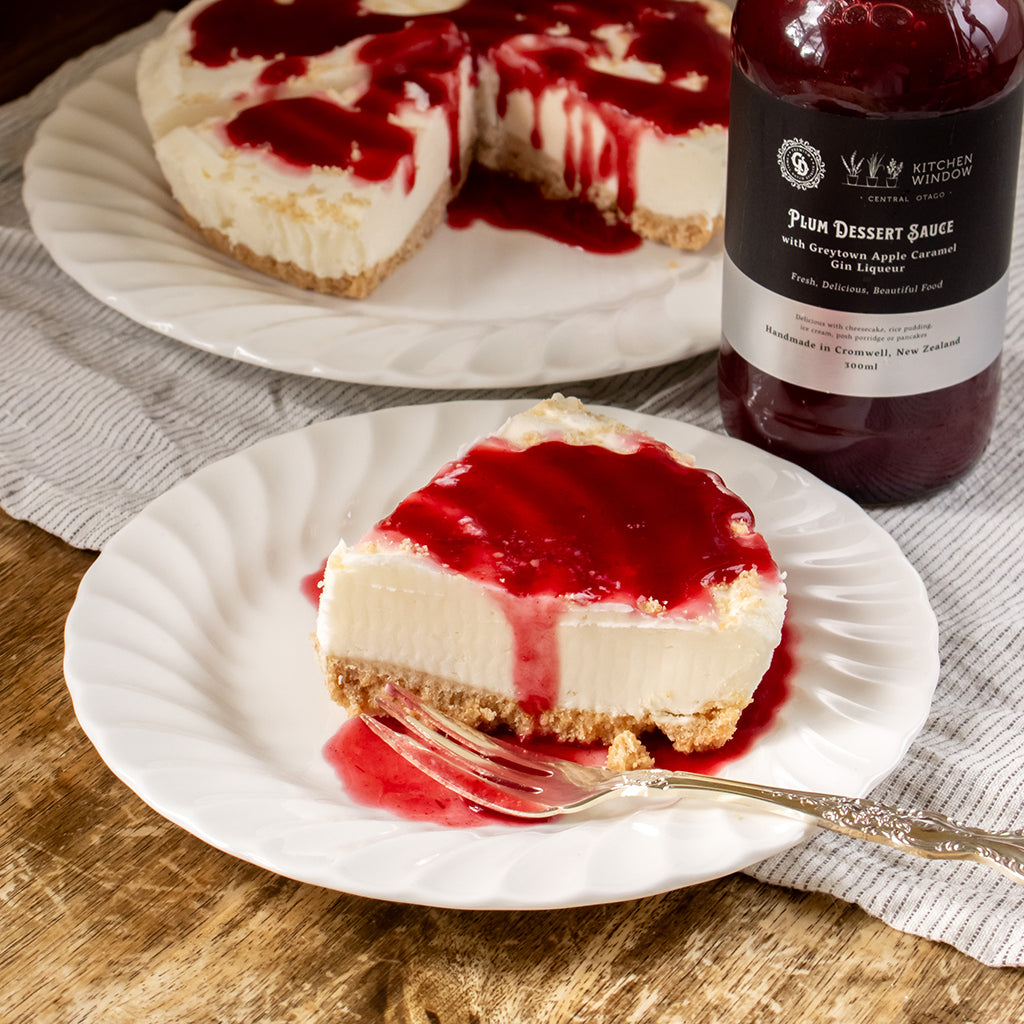 Plum Dessert Sauce with Apple Caramel Gin Liqueur 300ml