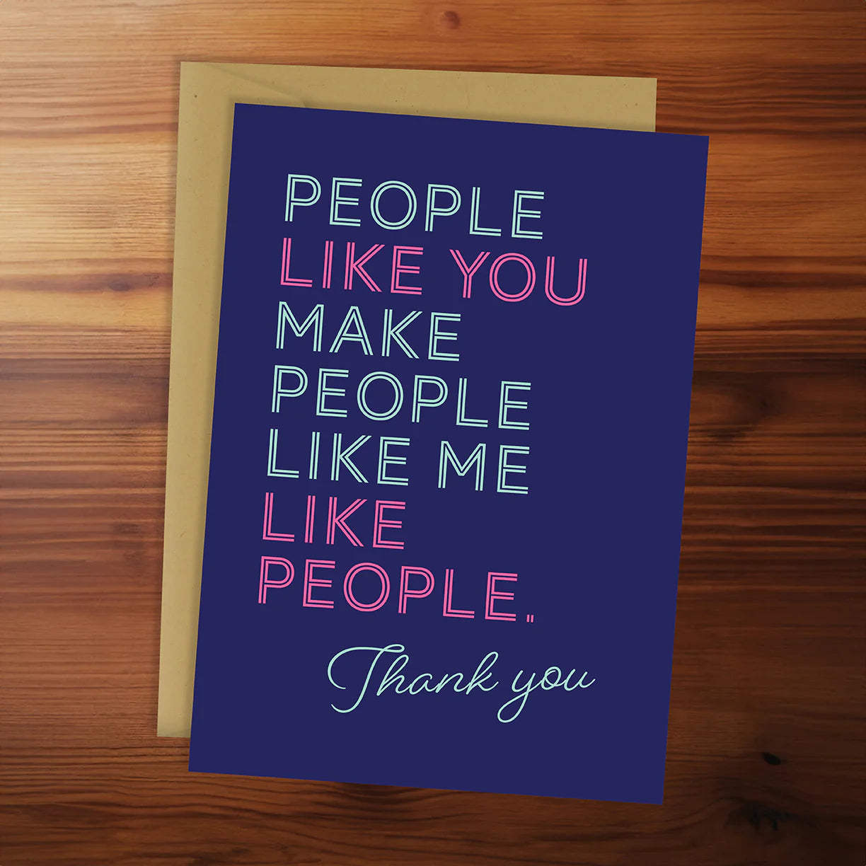 Thank You Card