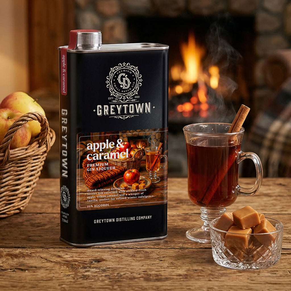750ml Apple and Caramel Premium Gin Liqueur