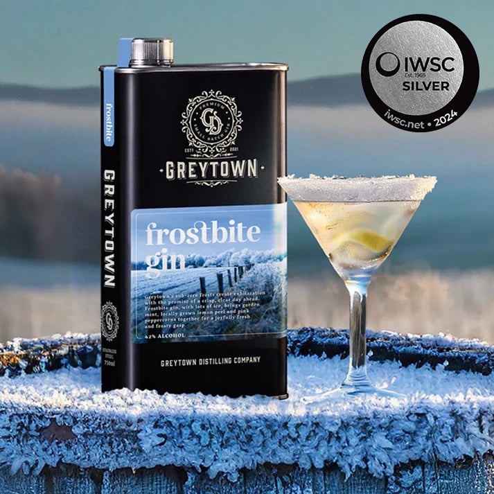 750ml Frostbite Premium Gin – Greytown Distilling Company