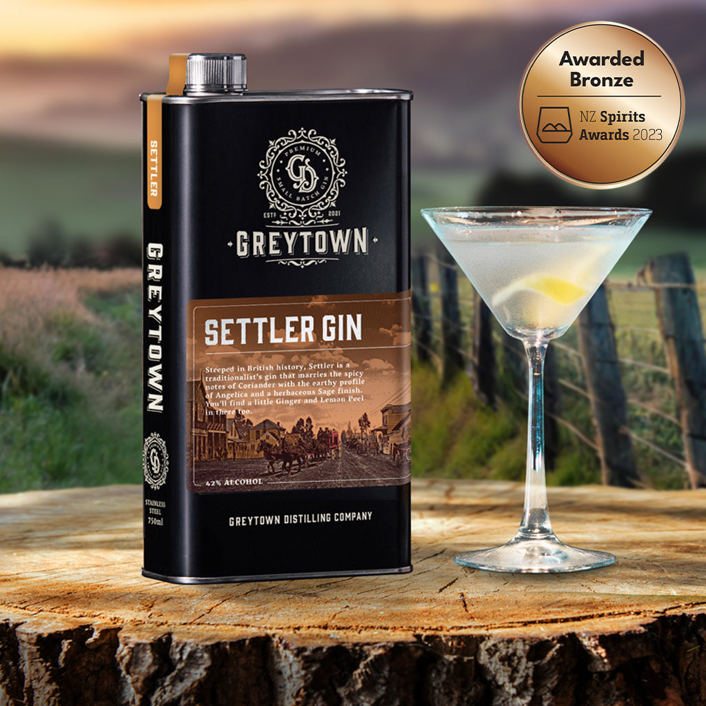 750ml Settler Premium Gin