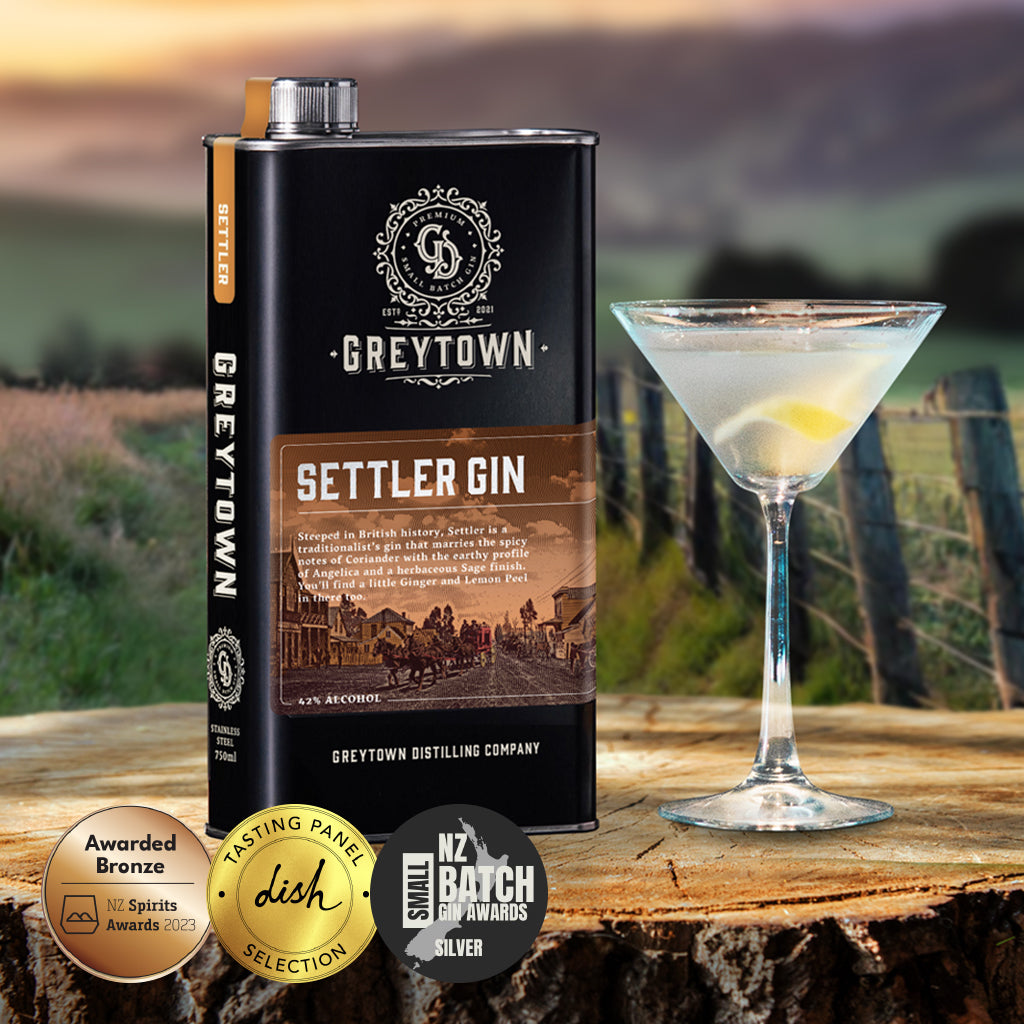 750ml Settler Premium Gin