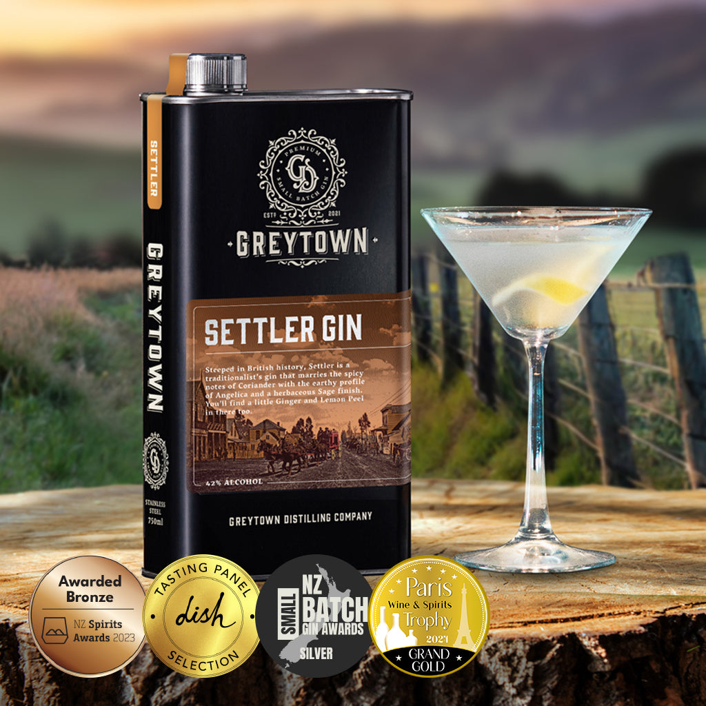 750ml Settler Premium Gin