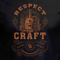 Greytown Distilling Co. premium gin t-shirt - Respect The Craft. Buy online direct from the coolest gin distillery on the planet. 